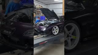 Tuning Brandons EFR Turbo 13b FD3S #haltech #mazzeiformula #rx7 #rotary