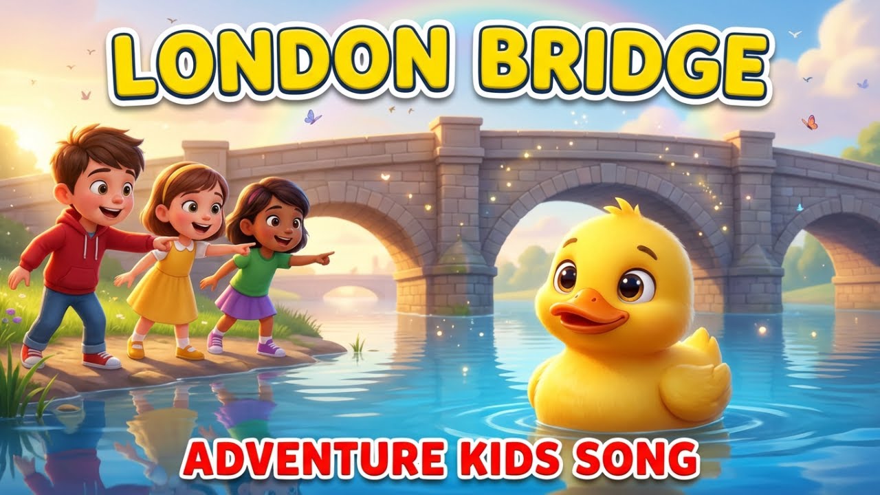 London Bridge – Adventure Kids Song | Learn & Sing | Nursery Rhymes for Kids | Peekaboo TV