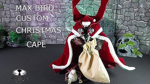 Quick Showcase Review of the MAX BIRD Custom Christmas Spawn Cape