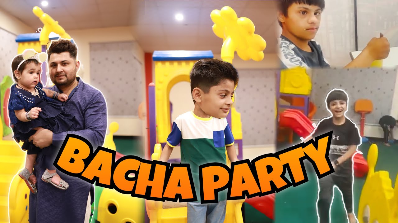 Bacha Party Vlog Vlog With Kids My 3rd Vlog Haider Jaffery YouTube