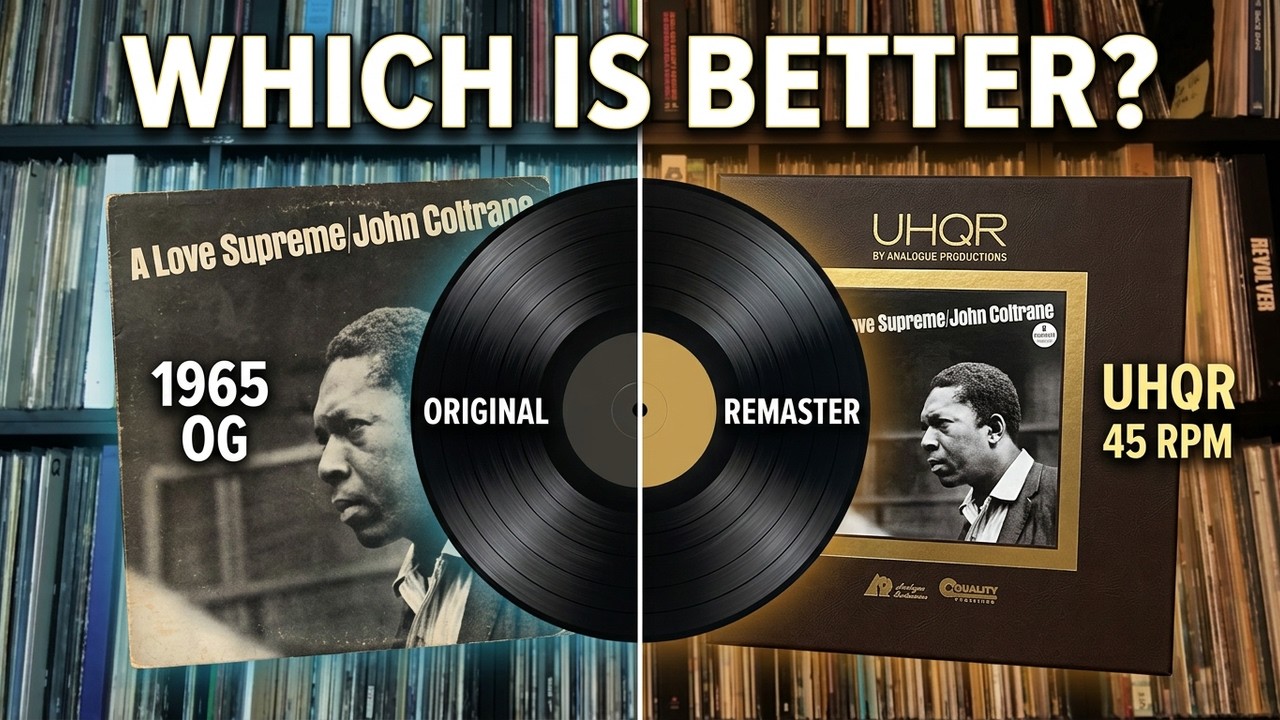 Best Pressing of John Coltrane A Love Supreme? Comparing a US 1965 OG to the UHQR