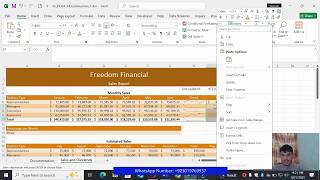 Sam Project a Excel Module 03 Working With Large Worksheets Charting and What-If Analysis