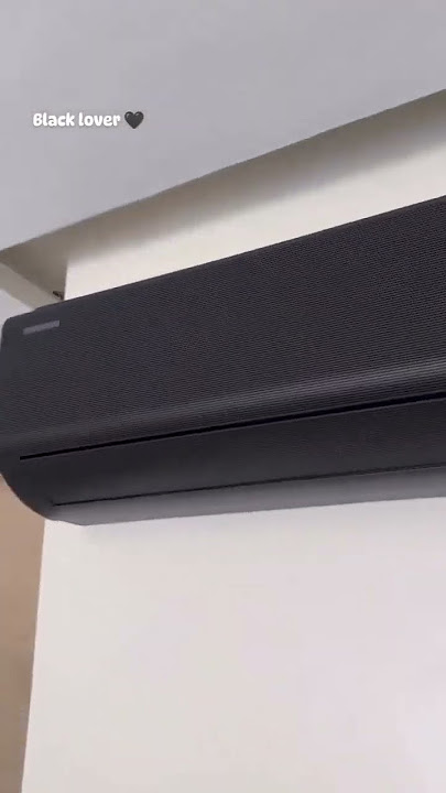 Samsung Black body Ac #acservice #electrical Black lovers