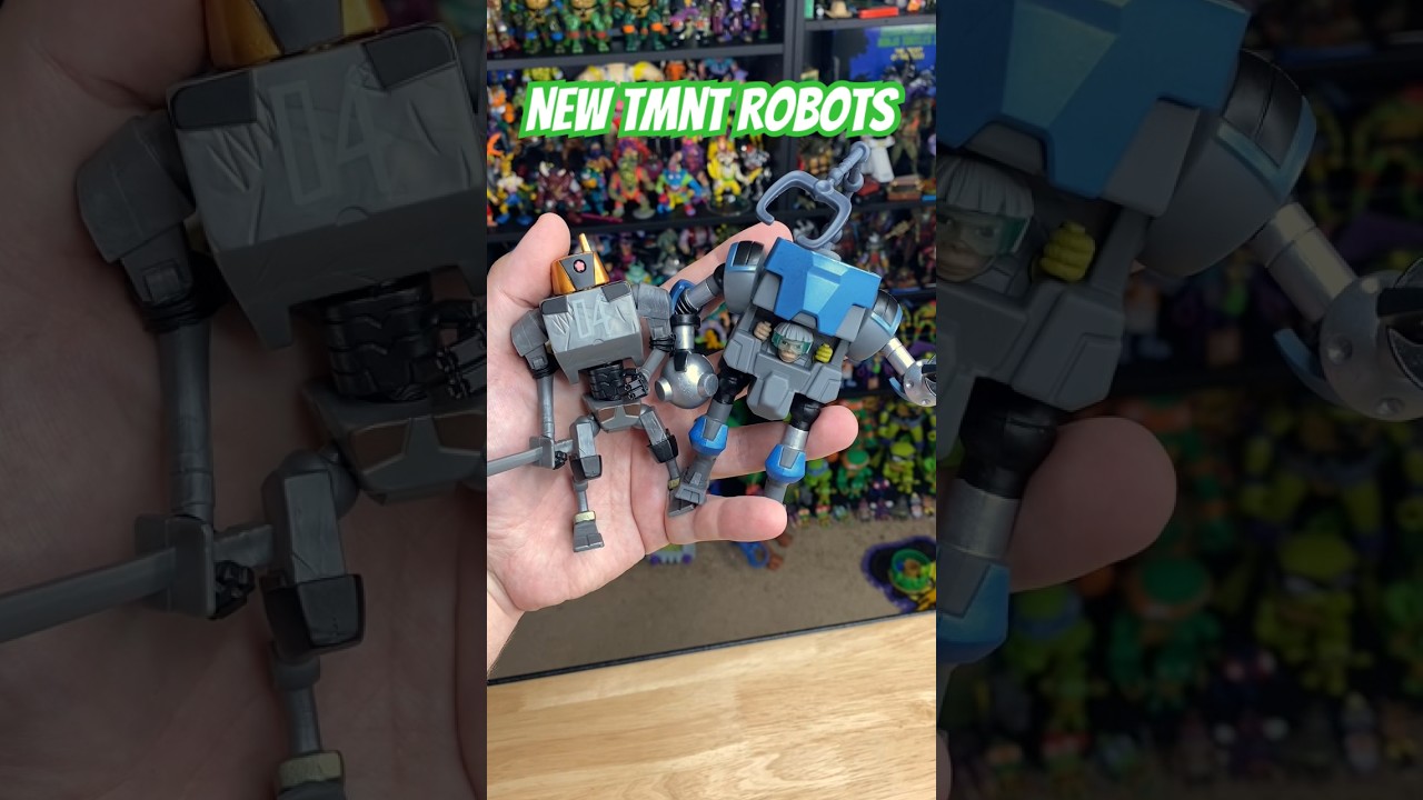 Роботы против мутантов — история, старая как мир! Распаковка TMNT 