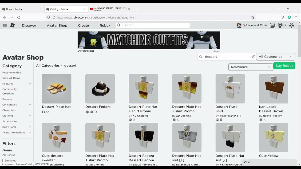 How to get FREE Dessert Plate Hat In Roblox! (SORRY NOW ARE OFFSALE