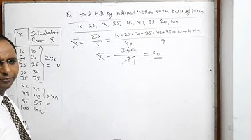 Mean deviation /Maths/Statistics/J. N. S. Education