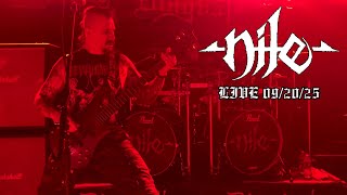 Nile - Stelae Of Vultures - Live in Clifton NJ - Sept. 20, 2025