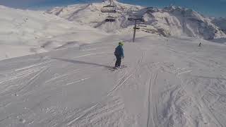 Skiing in Tignes 2017