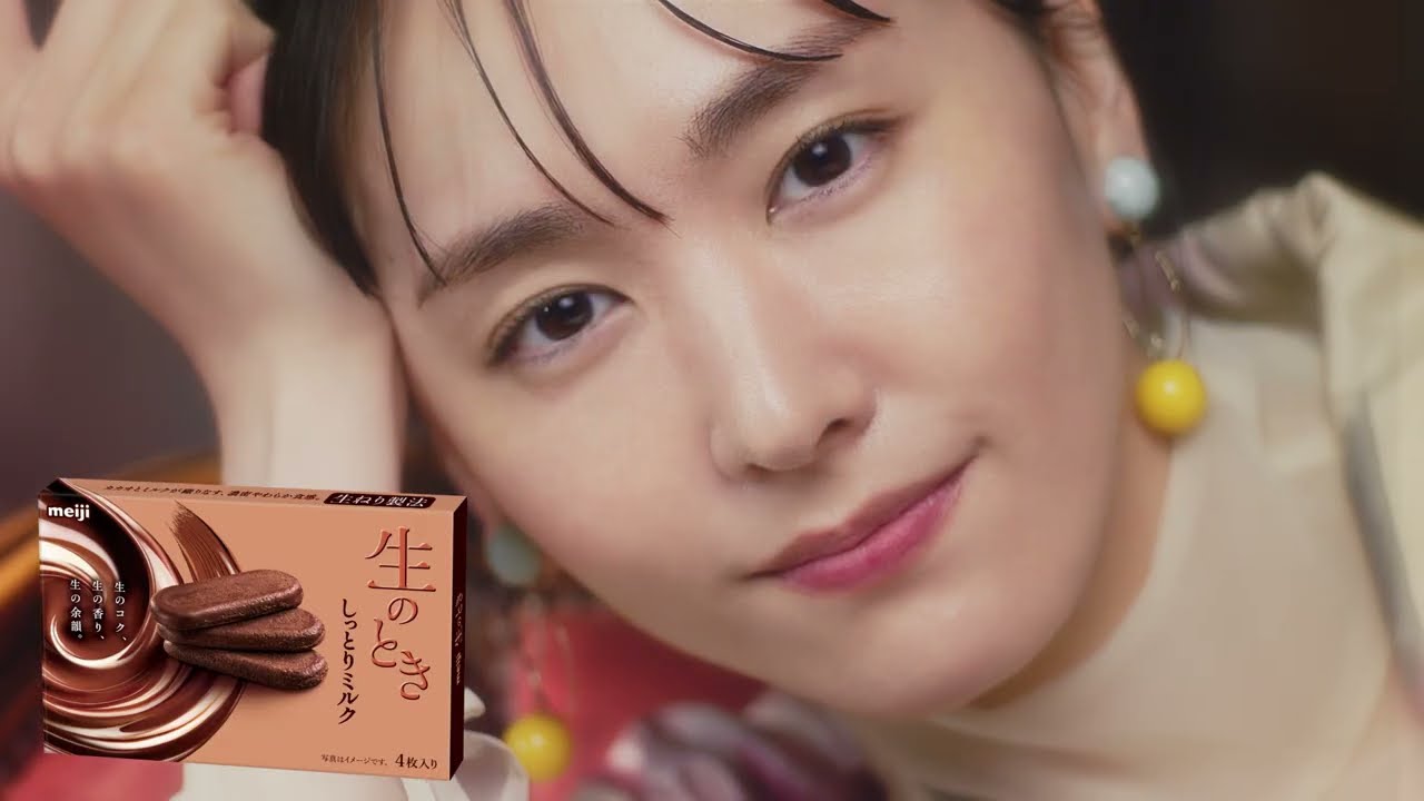 新垣結衣　明治チョコレート　生のとき　しっとりミルク　非売品　ポスター　ボード 明治の新製法で開発された新商品『生のとき』の広告キャラクターに新垣