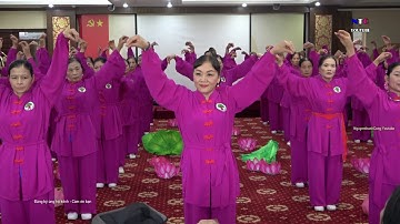 THÁI CỰC QUẠT: LỜI CA DÂNG BÁC - CLB Dưỡng sinh Người Cao tuổi Phường Vũ ninh - Thành phố Bắc ninh.