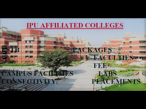 TOP 6 COLLEGES OF IPU. GGSIPU AFFILIATED COLLEGE.