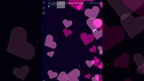 How to make a heart by using Python.....#Shorts