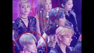 Jirose Ship Moment At Mma 2018 (Jimin & Rosé)😍😍😍