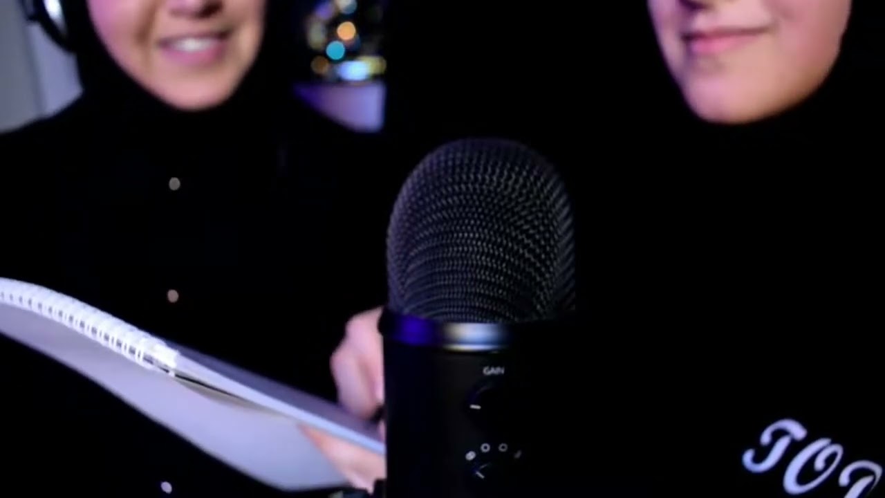 Arabic ASMR My Sister tries to give me a Tingle My sister tries to sleep me