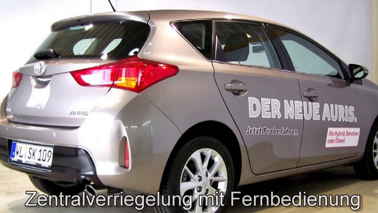 Toyota Auris 1 6 Valvematic Start Edition 0037 Klimaautomatik Einparkhilfe Youtube