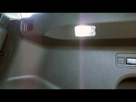 Toyota RAV4 (2019-2022): Trunk / Cargo Light LED Installation.