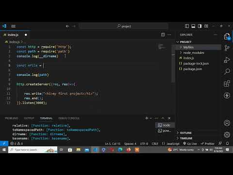 Nodejs Path module | Learn Node #7