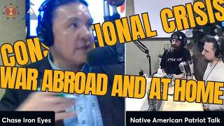 Veterans Speak on Iran War and ICE Crackdown | Chase Iron Eyes Interview