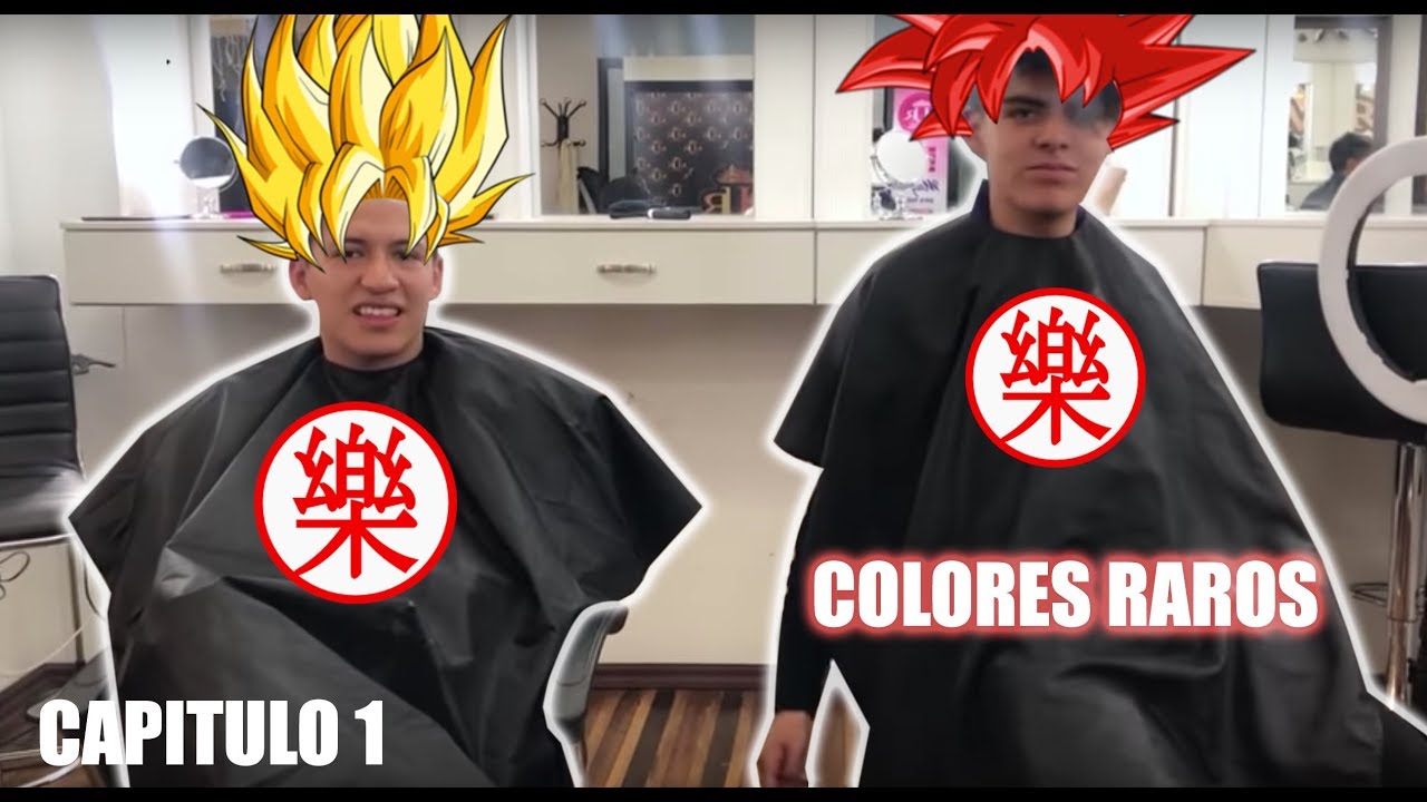 NOS PINTAMOS EL CABELLO EN LA CALLE  *TERMINA FATAL* - LOS QUERUBINES 01