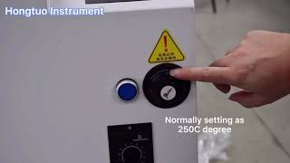 Introduction of HDT tester,soft temperature point testing equipment screenshot 2