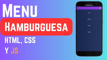 Como hacer un menu hamburguesa con html y css  | menu hamburguesa css y html responsive