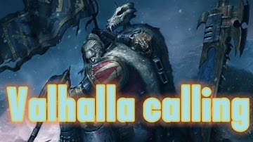Space Wolves 40k music video/ Valhalla calling by Miracle of Sound