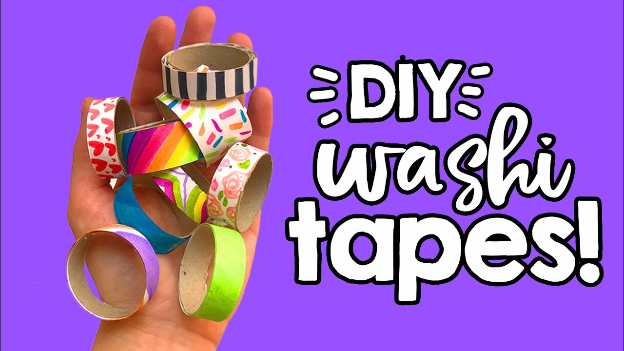 DIY Cintas decorativas WASHI TAPE (Paso a paso) ☻ Martes con Barbs