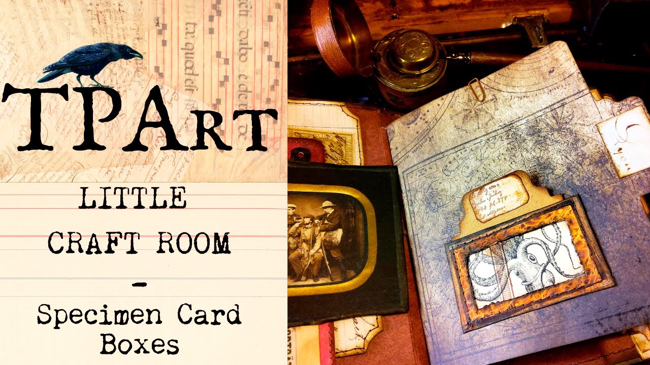 SLIDING SPECIMEN CARD BOXES FOR JUNK JOURNALS - YouTube
