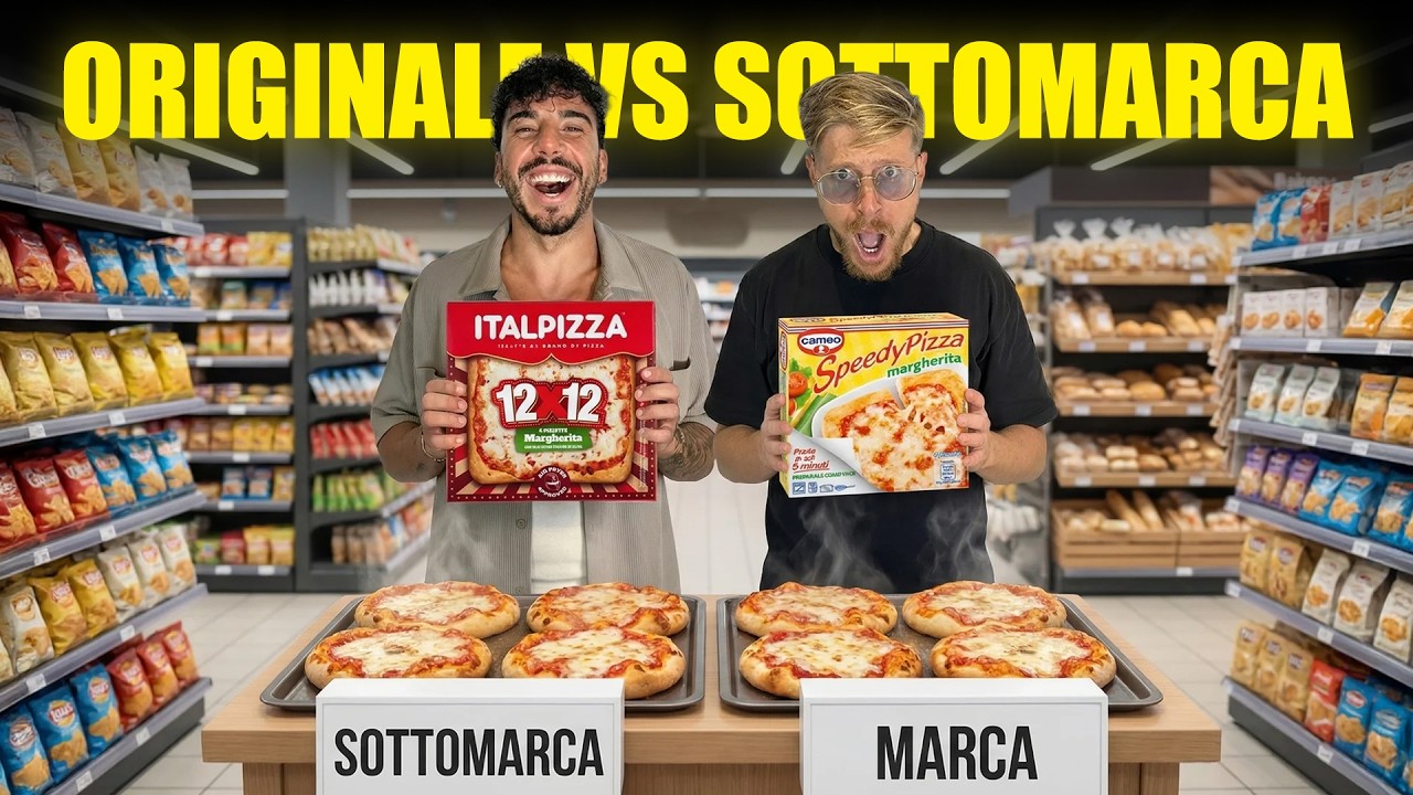 RIESCI A RICONOSCERE IL CIBO ORIGINALE vs SOTTOMARCA - SONO TROPPO NERVOSO NON CE LA FACCIO PIÙ! 