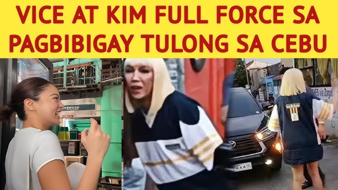 VICE AT KIM FULL FORCE SA PAGBIBIGAY TULONG SA CEBU