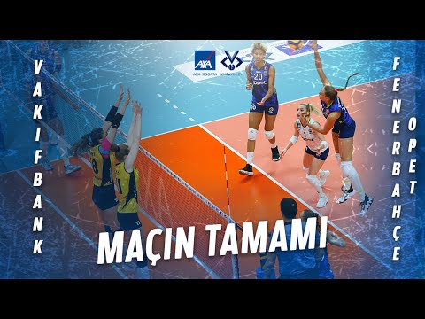 VakıfBank 🆚 Fenerbahçe Opet "AXA Sigorta Kupa Voley Finali" | TRT SPOR Yıldız