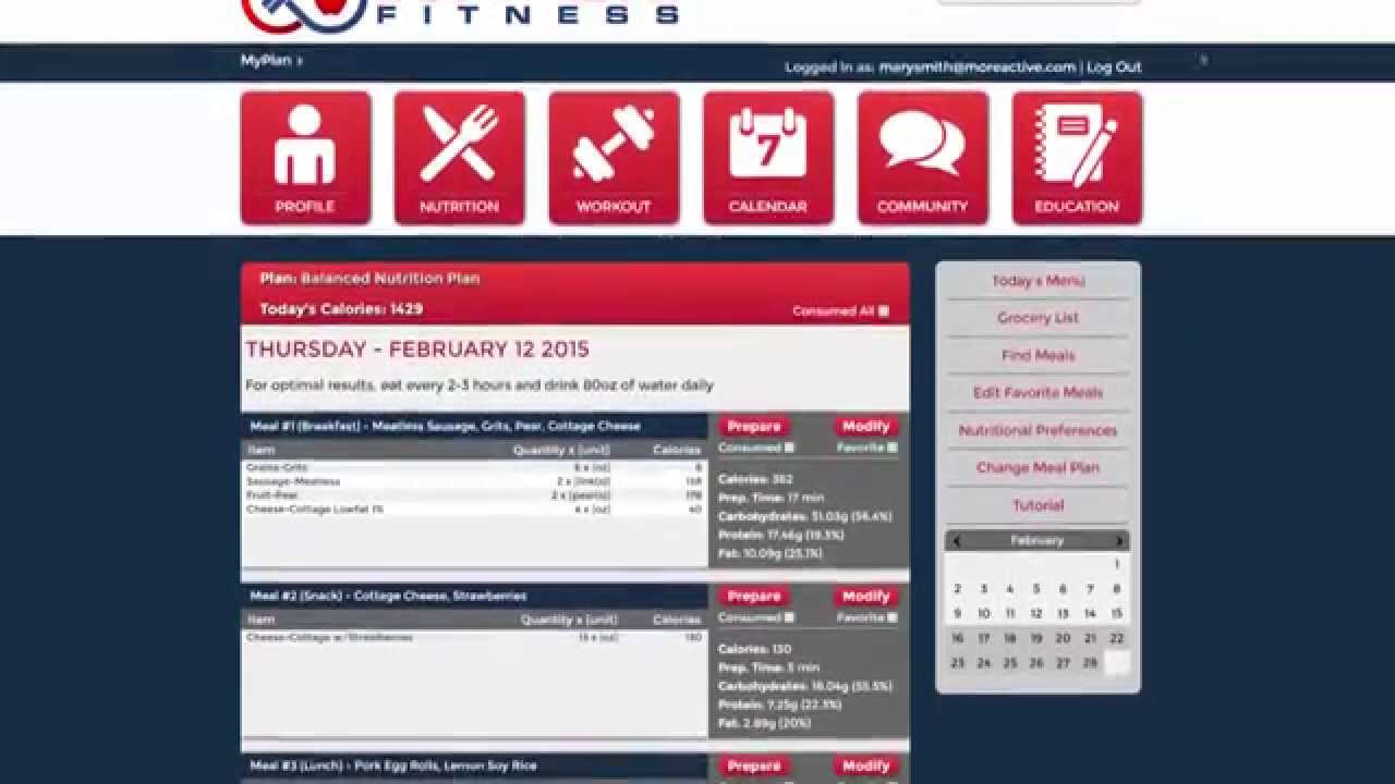 Complete Fitness Meal Plans