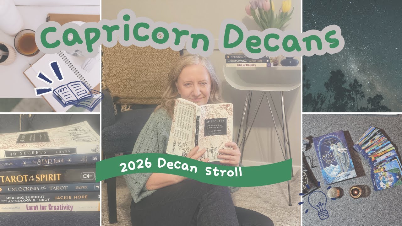 Capricorn Decan Tarot | Change, Surrender & the Light Ahead 