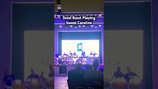 Jamaican Steel Band Playing Sweet Caroline by Neil Diamond