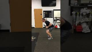 Plate Drop Squat Jump (Continuous)