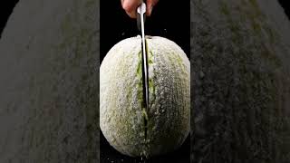 FROZEN WATERMELON CUTTING / ASMR / ONLY SOUNDS #asmr #shorts #ytshorts #ai