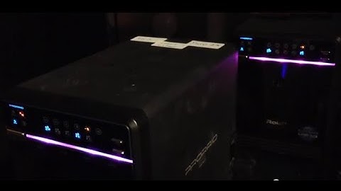 Mediasonic HFR2-SU3S2 array with single bad drive, data being copied to healthy array