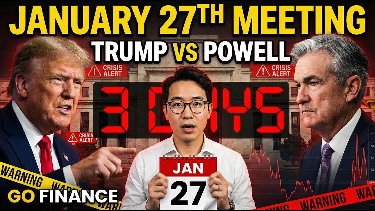 FED EMERGENCY January 27th Meeting Could CRASH Your Savings  Trump vs Powell Showoff Begins