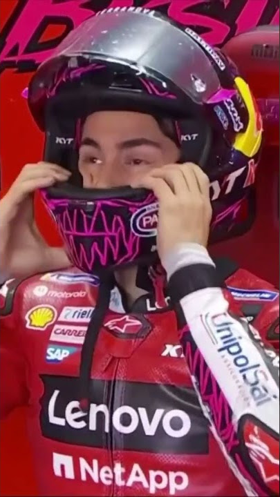 MotoGP Enea Bastianini on Factory Red Leathers [Ducati Lenovo Team] Valencia Test