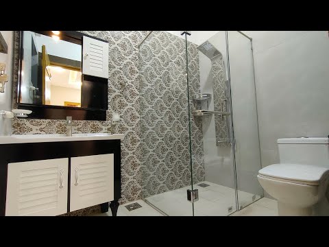 Washroom design 6' x 8' [feet] || bathroom design