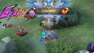 Story Wa Lesley Solo 1v5 Savage  Mlbb