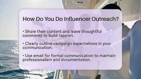 How Do You Do Influencer Outreach? - Everyday-Networking