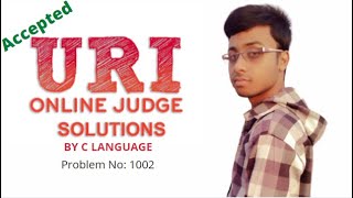 URI Online Judge Solution -- 1002 With C Programming Language.