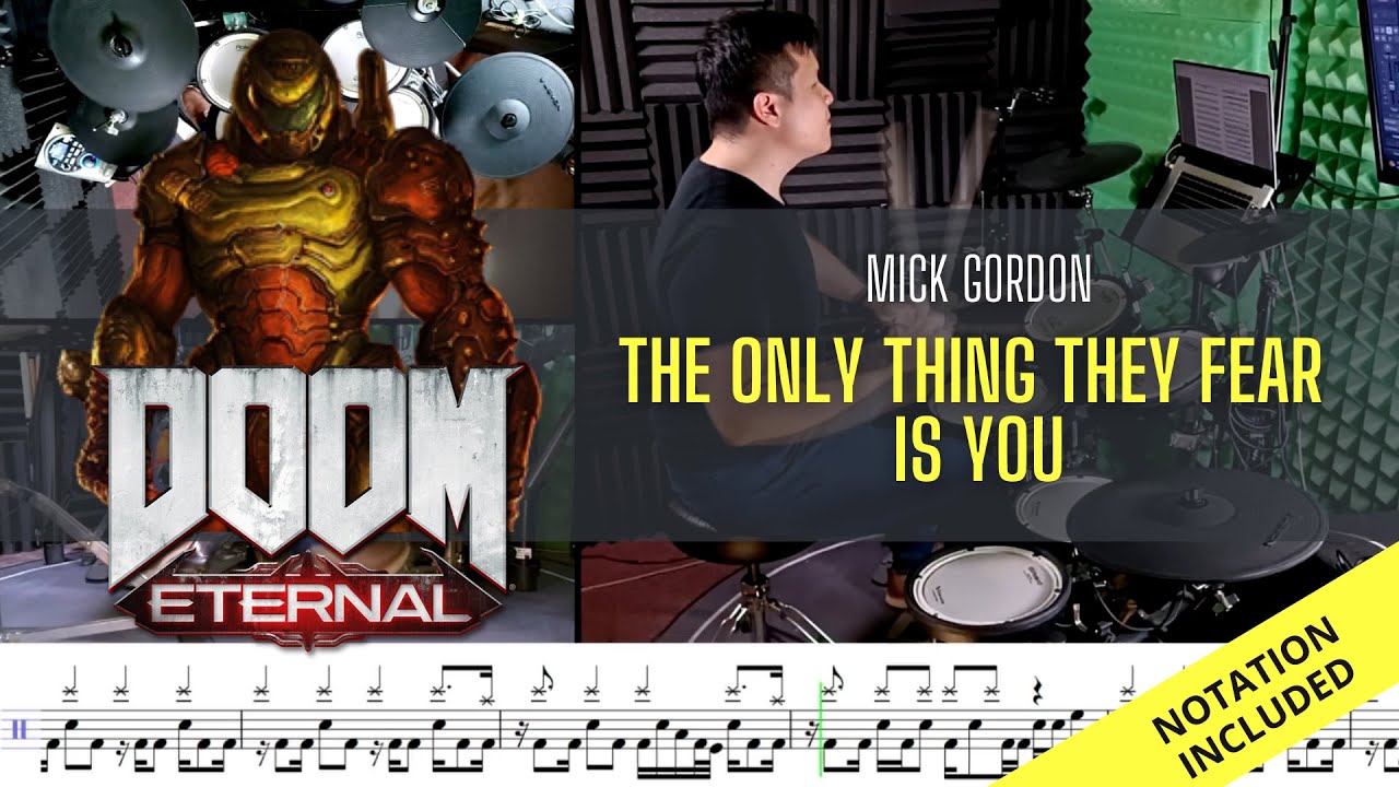 Mick Gordon - The Only Thing They Fear Is You (3mins ver.) (Doom Eternal  OST) Sheets by Raymond Goh