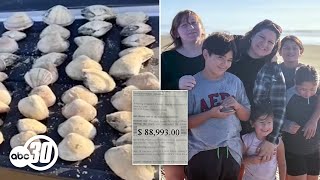 Fresno woman fined $88K after kids collect clams from Pismo Beach