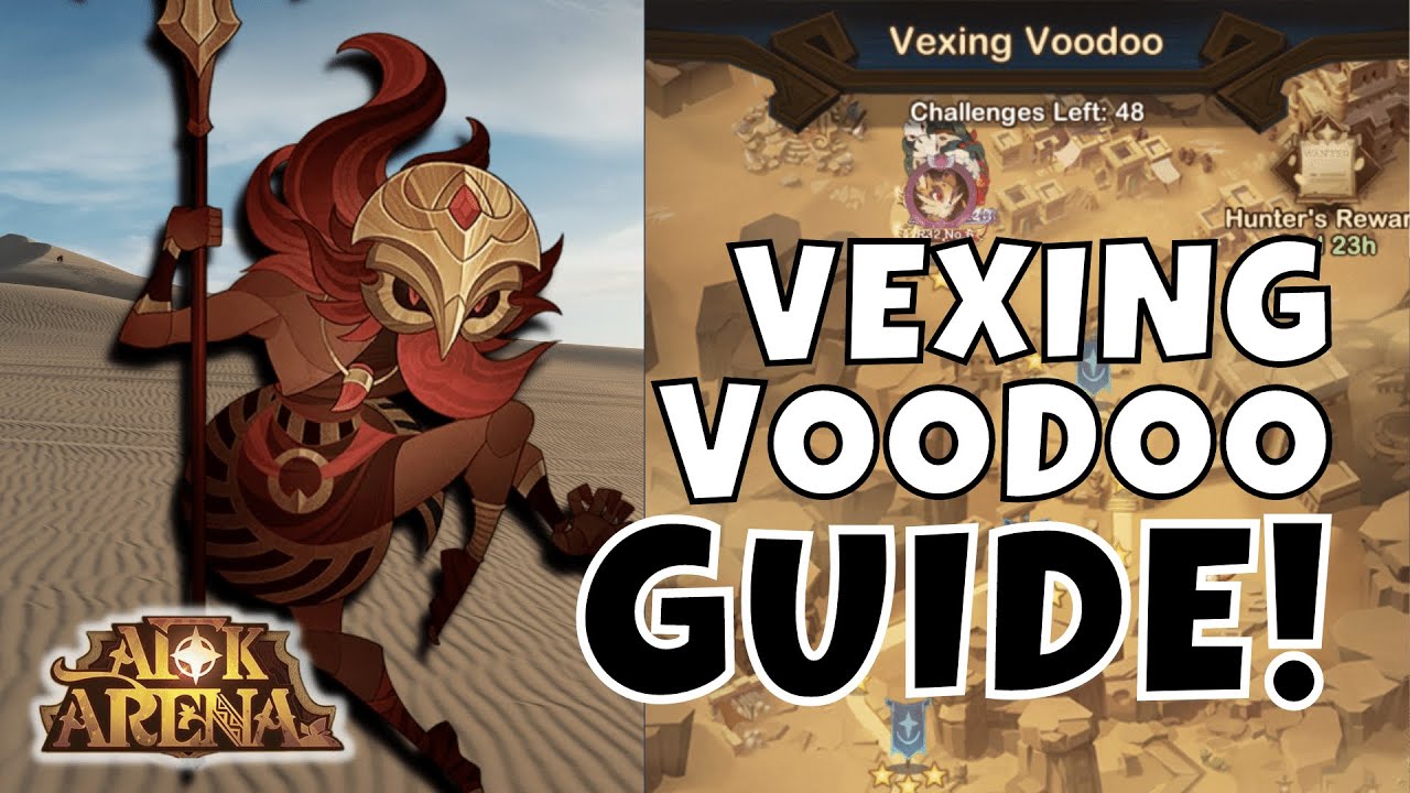 VEXING VOODOO GUIDE HUNTER S NOTES FURRY HIPPO AFK ARENA YouTube VEXING VOODOO GUIDE HUNTER S NOTES FURRY HIPPO AFK ARENA YouTube