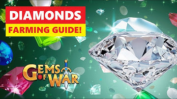 Gems Of War Where to Find and How to Get DIAMONDS! Diamond Farming Guide