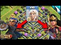 Healer Charge with 2 Heroes! First time trying this attack strategy | Clash of Clans