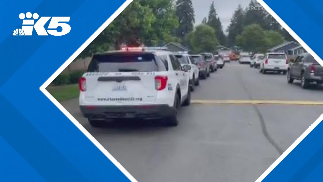 Officers exchange gunfire with suspect after car chase ends in Spanaway ...
