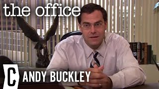 The Office' Star Andy Buckley on David Wallace and Writing the Iconic “Suck  It” Song Himself - YouTube